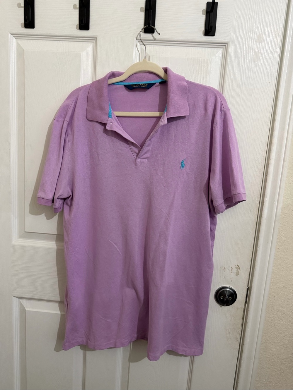 Polo by Ralph Lauren Lavender Short-Sleeve Cotton Polo